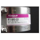 Fernco PlumbQwik 3in Flexible Pipe Couplings (Lot of 4)