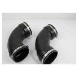 Fernco PlumbQuik PQL-400 4 X 4 Inch Drain Couplings (Lot of 2)