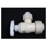 Mueller Global BK PVC Ball Valves - Assorted Sizes 1/2, 3/4, 1 Inch (20 piece)