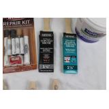 Minwax Oil-Based Stain Brushes - Weiman Repair Kit & SureGrip Wallcovering Adhesive