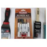Minwax Oil-Based Stain Brushes - Weiman Repair Kit & SureGrip Wallcovering Adhesive