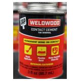 DAP Weldwood Contact Cement - 3 fl oz (88.7 mL) Each (Lot of 11)