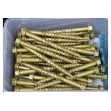 PowerPro ON1 Multi-Material Exterior Screws - 1/4 x 1-1/4, 2-1/4 in & 2-3/4 in (Lot of 5)