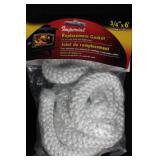 Imperial Stove Care Lot - Stove Polish Liquid, Hi-Temp Cement, Replacement Gasket, Glass Fiber Wick