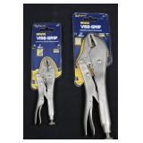 IRWIN VISE-GRIP Locking Pliers - 5 Inch & 10 Inch (Lot of 2)