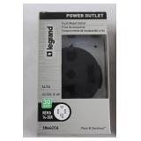 Legrand Pass & Seymour NEMA TT-30R & 14-30R Flush Mount Power Outlets - 125/250V 30A