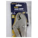 IRWIN VISE-GRIP Curved Jaw Locking Pliers 10in & 5in (Lot of 2)