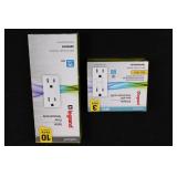 Legrand Pass & Seymour Radiant GFCI Outlet 15A 125V - 3 Pack & 10 Pack Boxes