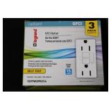 Legrand Pass & Seymour Radiant GFCI Outlet 15A 125V - 3 Pack & 10 Pack Boxes