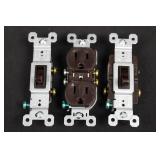 Assorted Light Switches - Duplex Receptacles