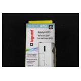 Legrand Pass & Seymour 1597 Nightlight/GFCI 15A 125V Outlet (Lot of 2)