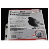 Hy-Guard Exclusion Stainless Steel Exhaust VentGuard - Easy Install for 3-Inch and 4-Inch Vents