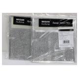 Broan NuTone BP57 Range Hood Replacement Filter / Light Lens - Aluminum Filter, 11-3/8 x 11-3/4