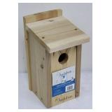 Audubon Cedar Bluebird House - Cedar Birdhouse for Bluebirds