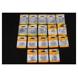National Hardware Assorted Screw Eyes, Hooks & Cup Hooks - Zinc Plated (WeatherGuard) - Mixed Packs