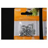 National Hardware Assorted Screw Eyes, Hooks & Cup Hooks - Zinc Plated (WeatherGuard) - Mixed Packs
