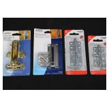First Watch Swing Guard & Chain Door Guard - National Hardware Barrel Bolts (Lot of 4)
