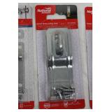 National Hardware Barrel Bolt & Swivel Staple Safety Hasps Assortment (Lot of 6)