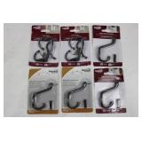 National Hardware Coat Hooks & Heavy Duty Coat Hook - Oil Rubbed Bronze (N330-886 / V166)