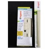 Legrand Radiant GFCI Outlets (2) & Lighted Paddle Switch with Plate - 15A 125V