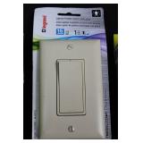 Legrand Radiant GFCI Outlets (2) & Lighted Paddle Switch with Plate - 15A 125V