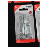 National Hardware Barrel Bolts - Assorted Sizes (4in & 3in) Zinc Plated
