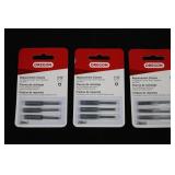 Oregon Replacement Stones (Lot of 3) - 7/32 Inch & 5/32 Inch for Sure Sharp Electric Sharpeners