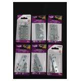 National Hardware Mending Braces Zinc Plated WeatherGuard Assorted Sizes (6 packs)