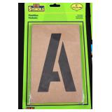 Hy-Ko Stencils & Hillman Letter Stencil Assortment (A-Z 0-9) - Mixed
