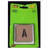 Hy-Ko Stencils & Hillman Letter Stencil Assortment (A-Z 0-9) - Mixed