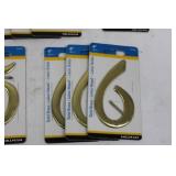 Hillman 4-Inch Solid Brass Numeral Set 0-9 (Lot of 22)