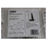 Amerock BP4611-A14 System 4000 Self-Closing Concealed Hinges - 110-Degree Opening (Lot of 6)