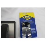 QEP Tile Tools Assortment - Grout Saw Blades, Razor Scraper Blades, Diamond Hole Saw