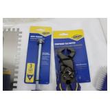 QEP Lash Tile Leveling & Spacer System & Marshalltown Notched Spreader - Assorted Tile Tools