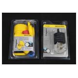 Legrand Pass & Seymour Turnlok PS15W47CCV3 Straight Blade Connector & L5-15P Plug(2-Pack)