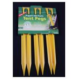 Coghlan's Collapsible Water Container 5 Gal - SeaSense Air Horn - Tent Pegs (Lot of 4)