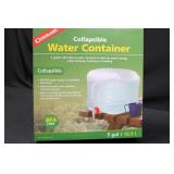 Coghlan's Collapsible Water Container 5 Gal - SeaSense Air Horn - Tent Pegs (Lot of 4)