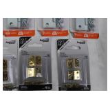 National Hardware Decorative Hinges Lot - Satin Nickel & Brass (V1802, N211-326) 2in & 3in