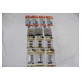National Hardware Decorative Hinges Lot - Satin Nickel & Brass (V1802, N211-326) 2in & 3in