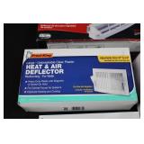 Deflecto, Frost King & Assorted Air Deflectors for Baseboard Registers