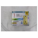 Pass & Seymour Legrand Decorator Switch 10 Pack Light Almond & GFCI Outlet 3 Pack Ivory