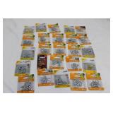 National Hardware Assorted Hardware - Screw Eyes, Shoulder Hooks & Open S Hooks