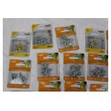 National Hardware Assorted Hardware - Screw Eyes, Shoulder Hooks & Open S Hooks