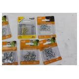 National Hardware Assorted Hardware - Screw Eyes, Shoulder Hooks & Open S Hooks