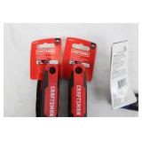 Craftsman & Eklind Hex Key Sets - Ergo-Fold 7 & Hex-L 9 - No. 10111, No. 25171