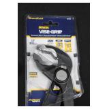 Irwin VISE-GRIP Pliers & Wrenches Lot (4-Pack) - Curved Jaw Pliers, 6-Inch Adjustable Wrench, 12-Inch