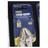 IRWIN VISE-GRIP 5-Inch Curved Jaw Locking Pliers (Lot of 5)