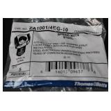 Thomas & Betts ZA1001/4EG-10 Spring Nuts Steel Fits 1-1/2 in & 1-5/8 in Channel Strut (Lot of 20)
