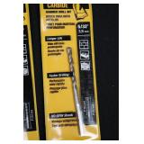 DeWALT Hammer Drill Bit Set - Rock Carbide, No-Spin Shank (DW5403)
