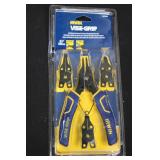 IRWIN VISE-GRIP 6-1/2-Inch Internal/External Snap Ring Pliers Set - 3-Piece